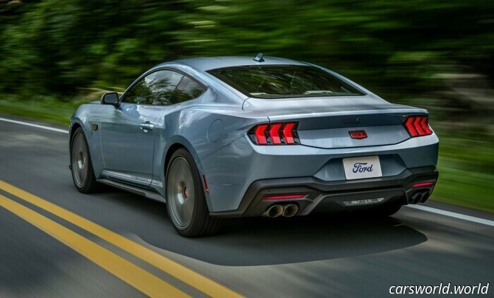Не торопитесь: возможно, Ford работает над гибридным pony car | Carscoops
